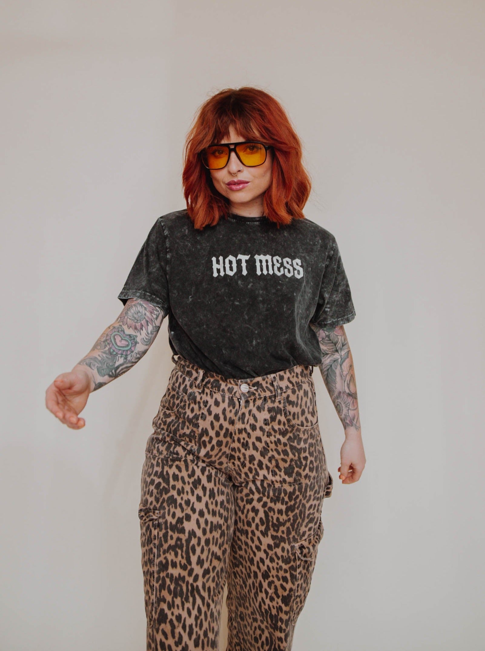 トップス house on the hill L/S Tee (Checker) 80 Black Sushi T Shirt - TK Maxx UK