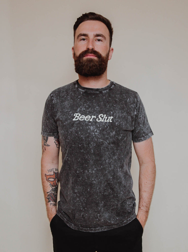 Beer Slut Acid Wash Unisex T-Shirt